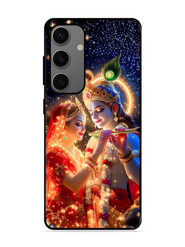 Samsung Galaxy A25 Radha Krishna posing with flute