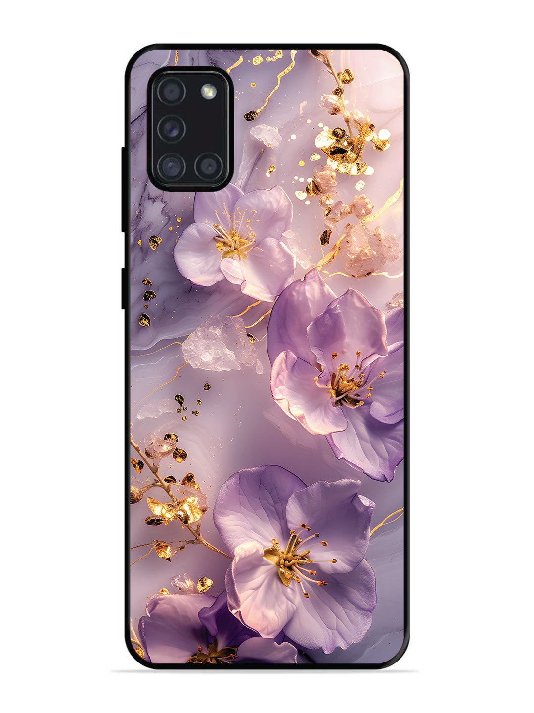 Samsung Galaxy A31 Orchid with Golden Safron