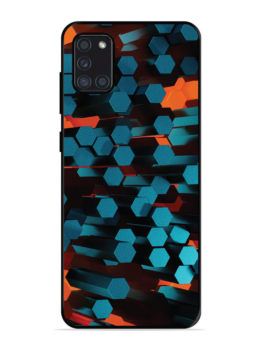 Samsung Galaxy A31 Hexagon 3D Abstract