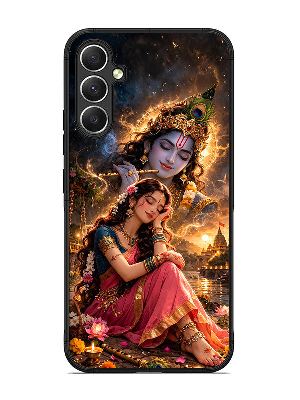 Samsung Galaxy A34 5G Radha thinking of Krishna