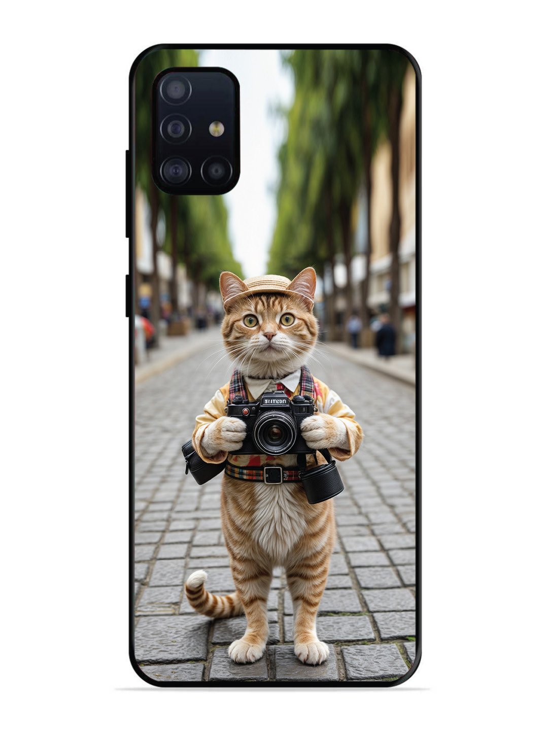 Samsung Galaxy A71 Cat as Cameraman