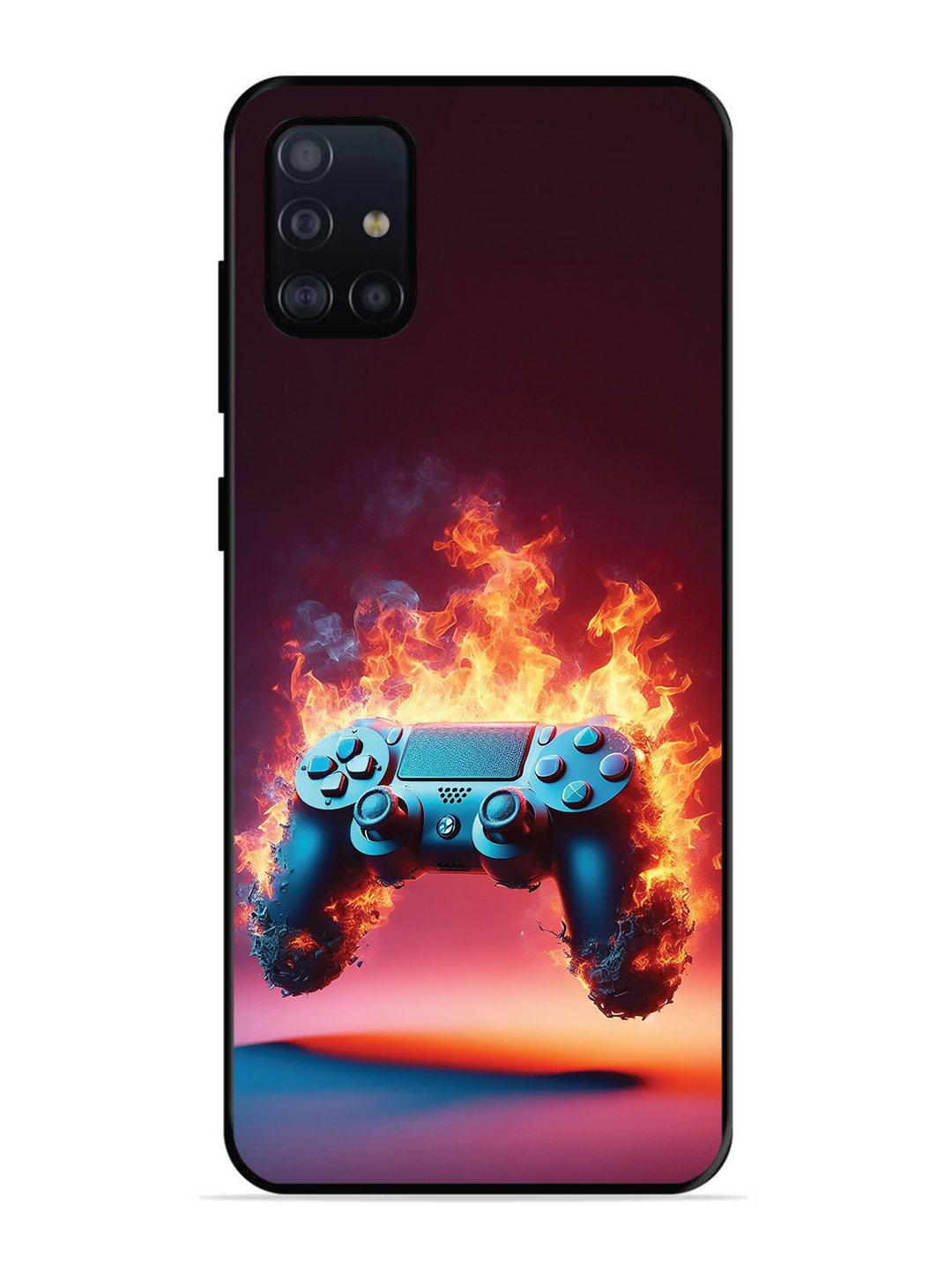 Samsung Galaxy A71 Console on fire