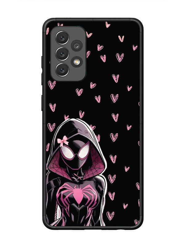 Samsung Galaxy A72 Spidergirl with hearts