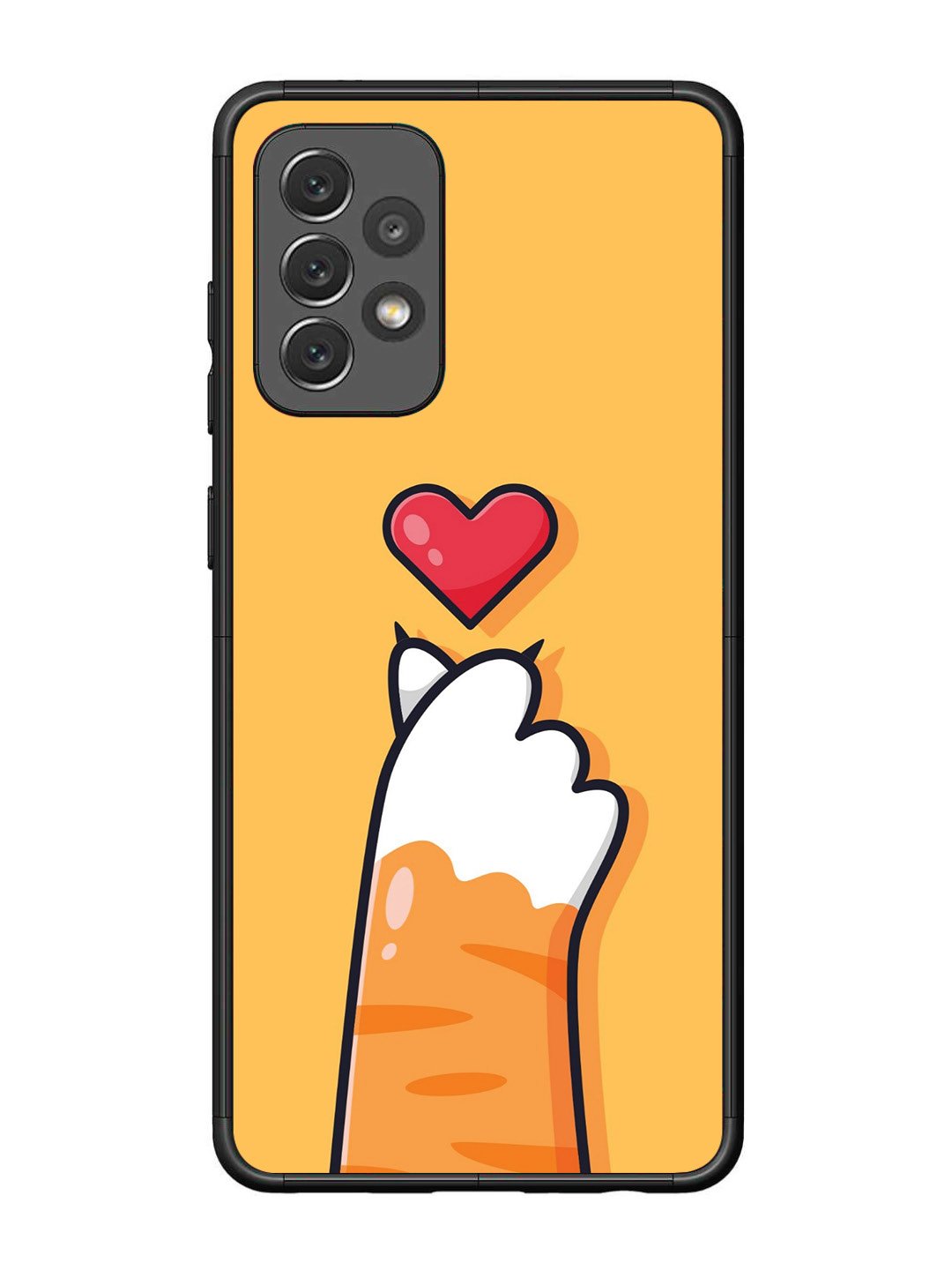 Samsung Galaxy A72 Heart Hand