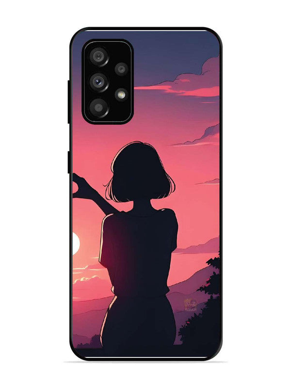 Samsung Galaxy A73 5G Love Heart with Hand Girl