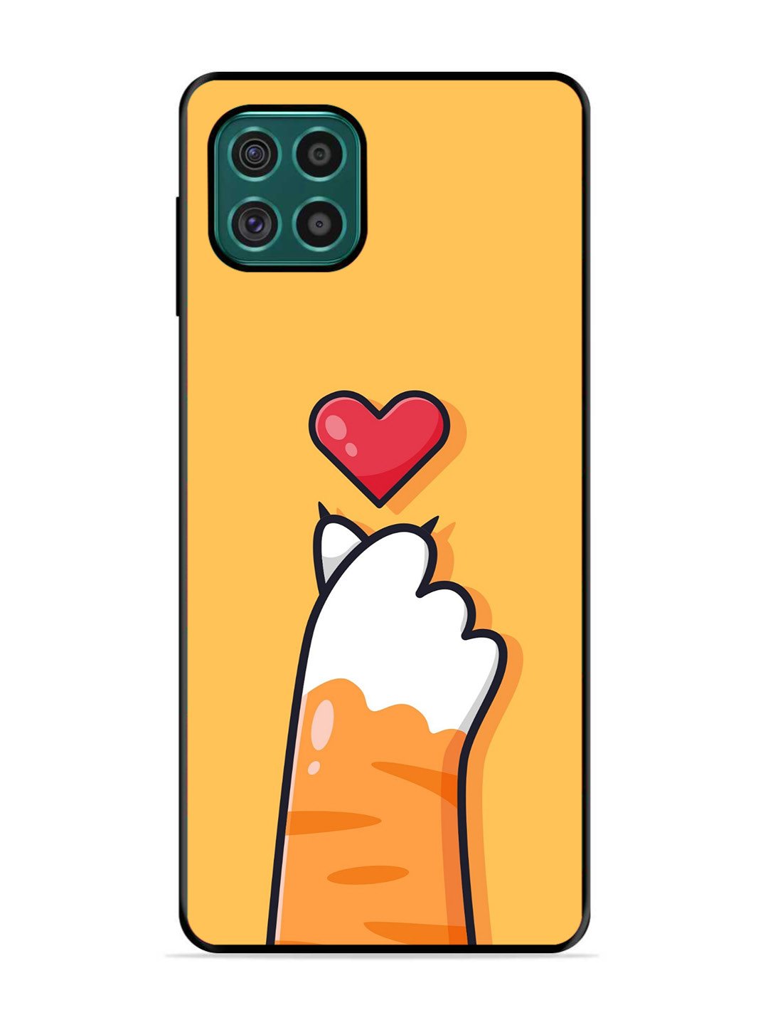 Samsung Galaxy F62 Heart Hand