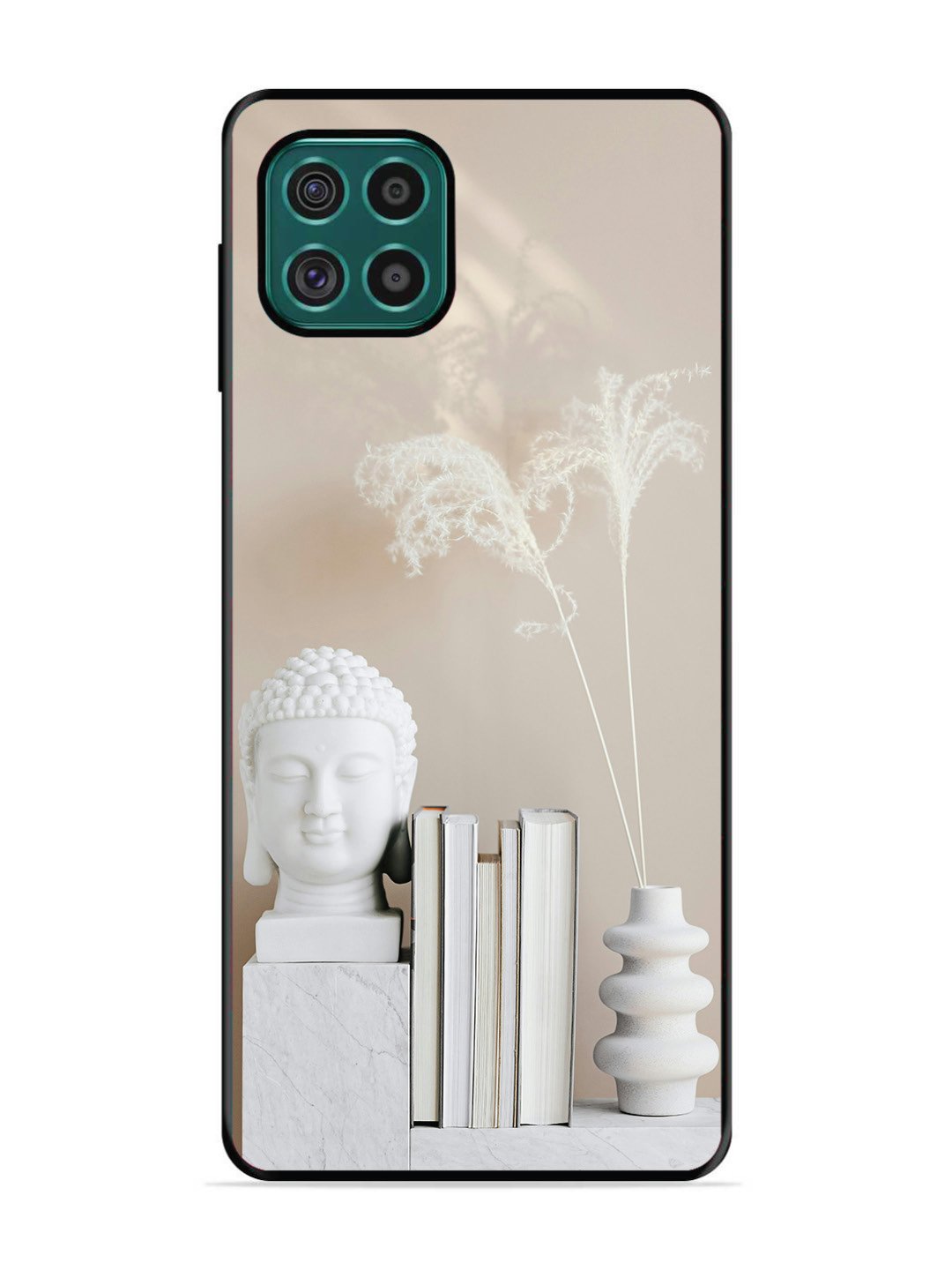 Samsung Galaxy F62 Buddha Statue
