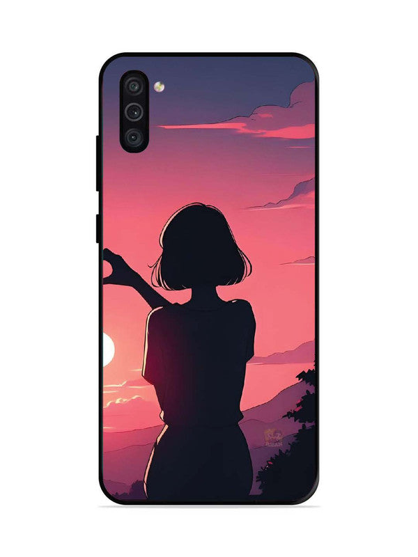 Samsung Galaxy M11 Love Heart with Hand Girl