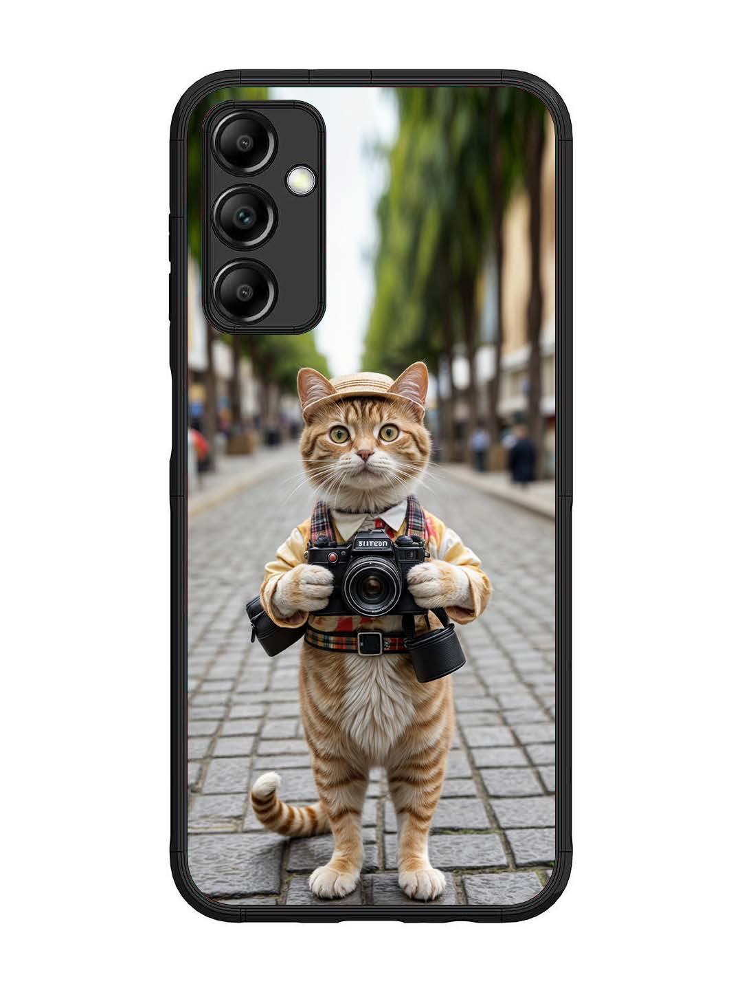 Samsung Galaxy M14 4G Cat as Cameraman