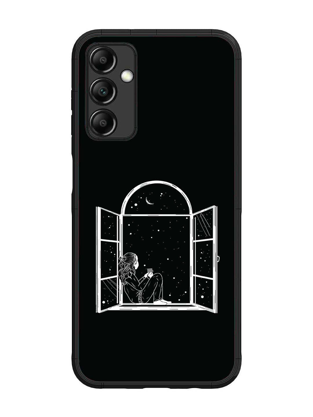 Samsung Galaxy M14 4G Little Girl on Window
