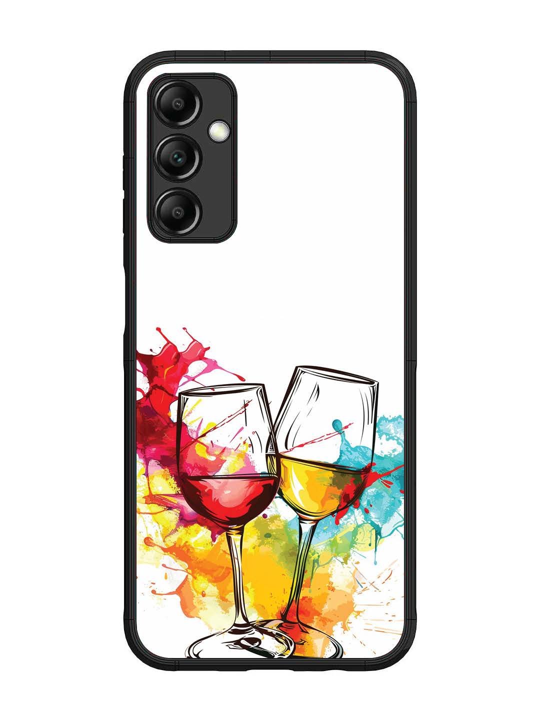 Samsung Galaxy M14 4G Colorful wine glasses
