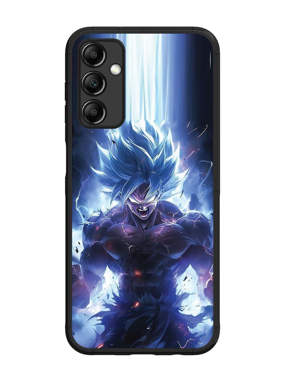 Samsung Galaxy M14 4G Super Saiyan Blue and Angry