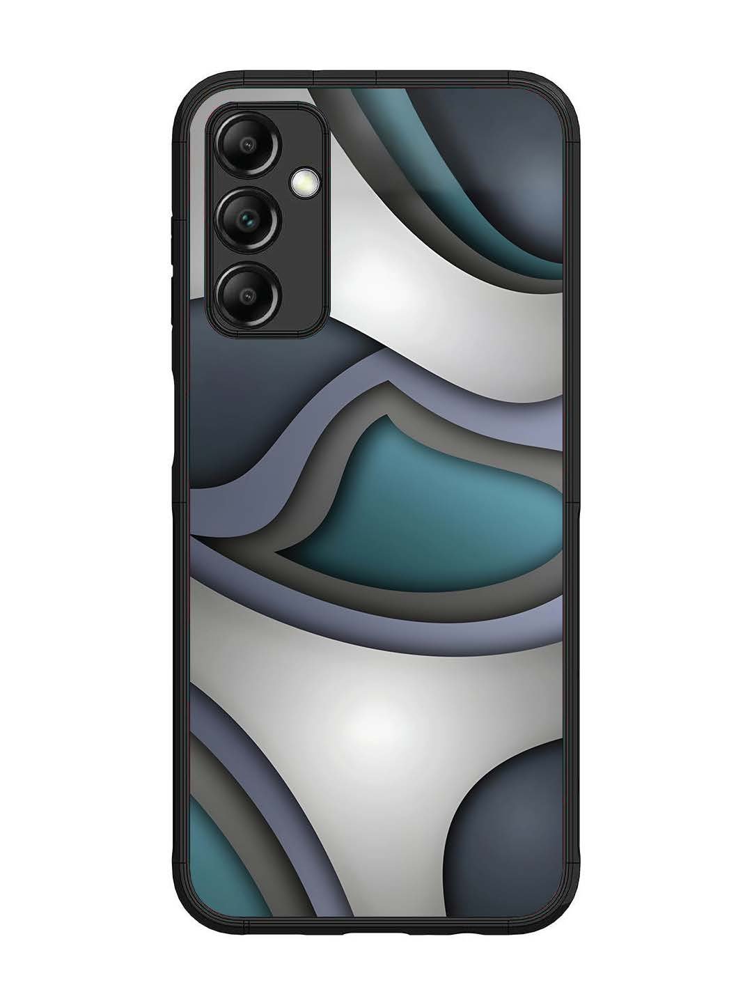 Samsung Galaxy M14 4G Slate Blue Gradient Wave