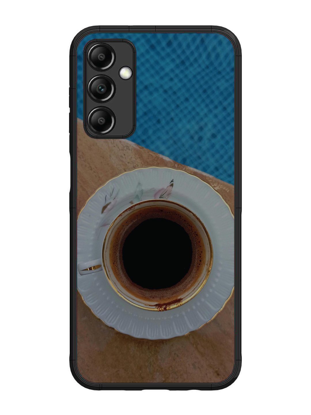 Samsung Galaxy M14 4G/5G Black Tea Cup Saucer