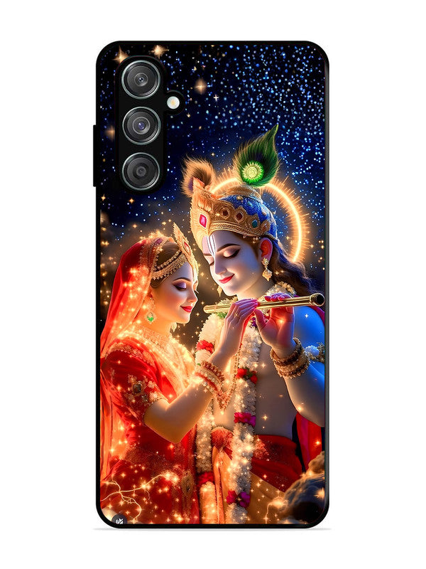 Samsung Galaxy M15 5G Radha Krishna posing with flute