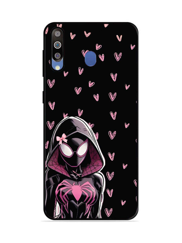 Samsung Galaxy M30 Spidergirl with hearts