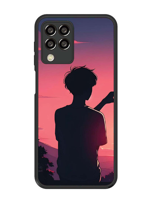 Samsung Galaxy M33 5G Love Heart with Hand Boy
