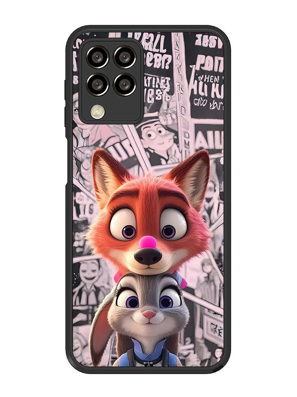 Samsung Galaxy M33 5G Cute Nick wilde and judy hopps 2