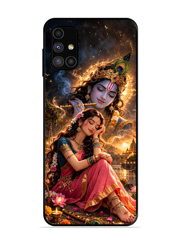 Samsung Galaxy M51 Radha thinking of Krishna