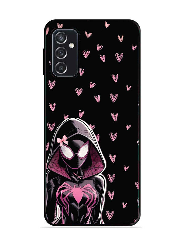Samsung Galaxy M52 5G Spidergirl with hearts