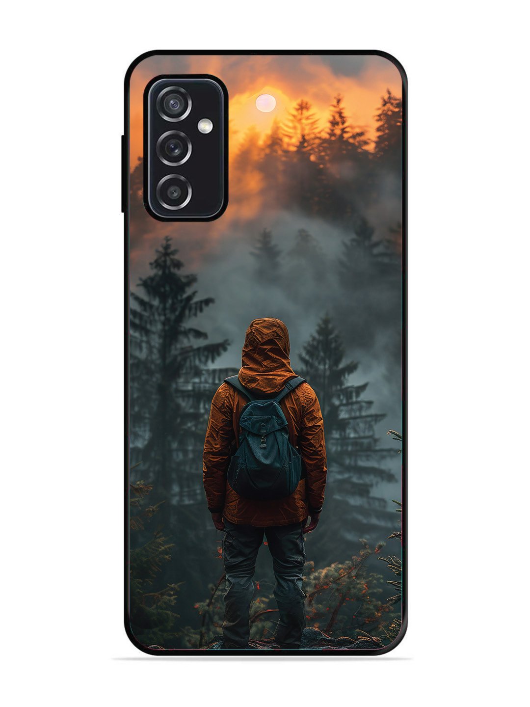 SAMSUNG GALAXY M52 5G Alone in Forest