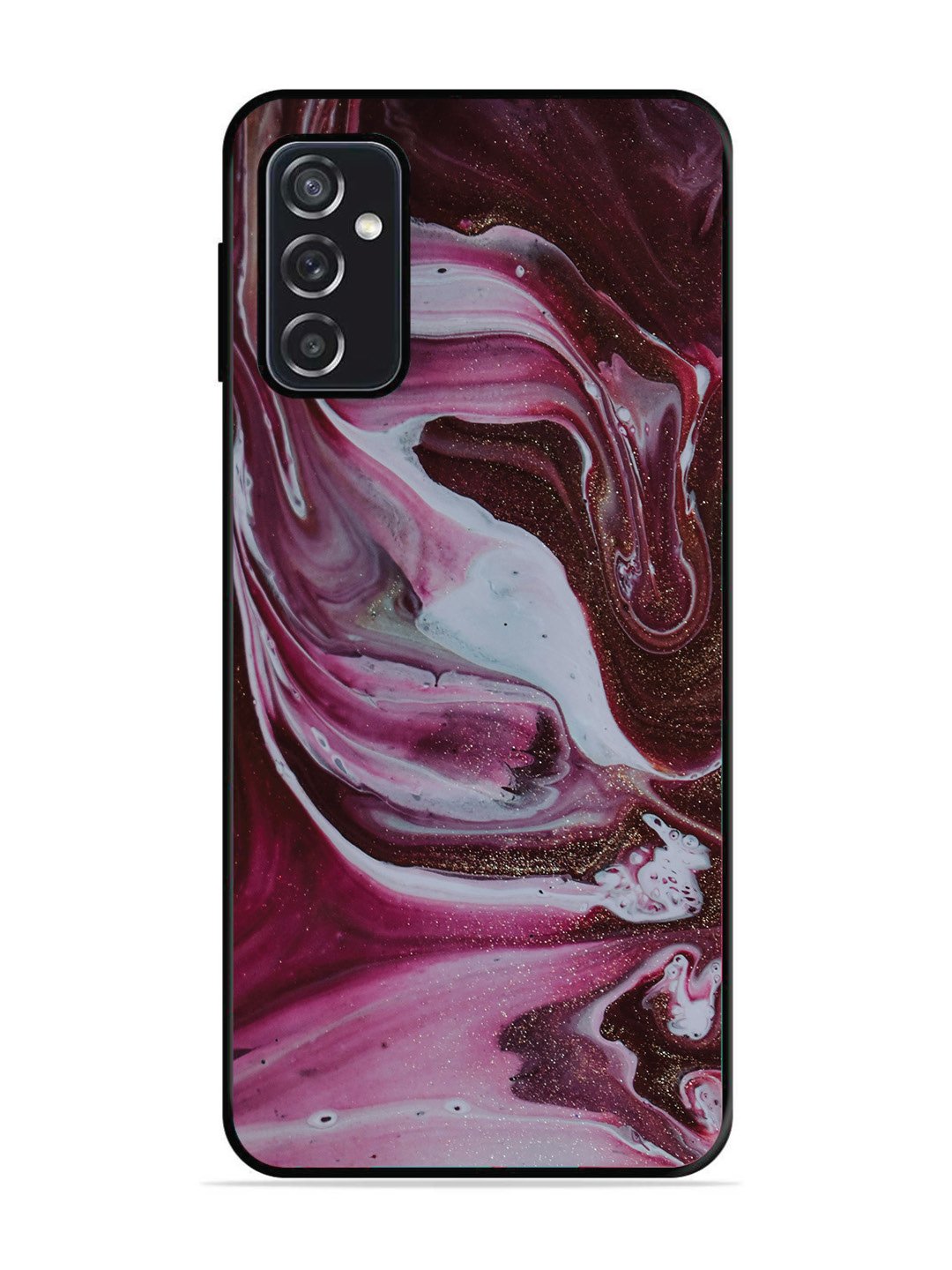 SAMSUNG GALAXY M52 5G Pink And Golden Marble