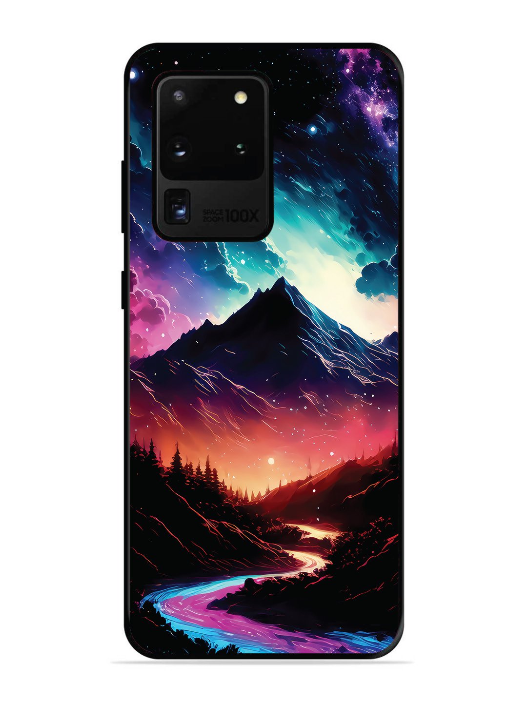 SAMSUNG GALAXY S20 ULTRA mountain-valley-Colorful-cloud-at-night