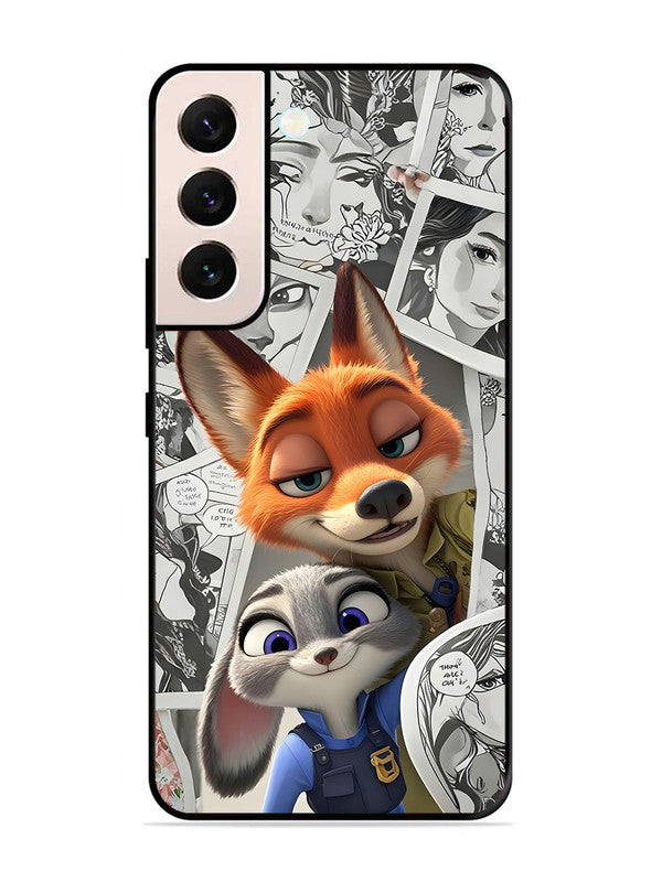 Samsung Galaxy S21 FE 5G Cute Nick wilde and judy hopps