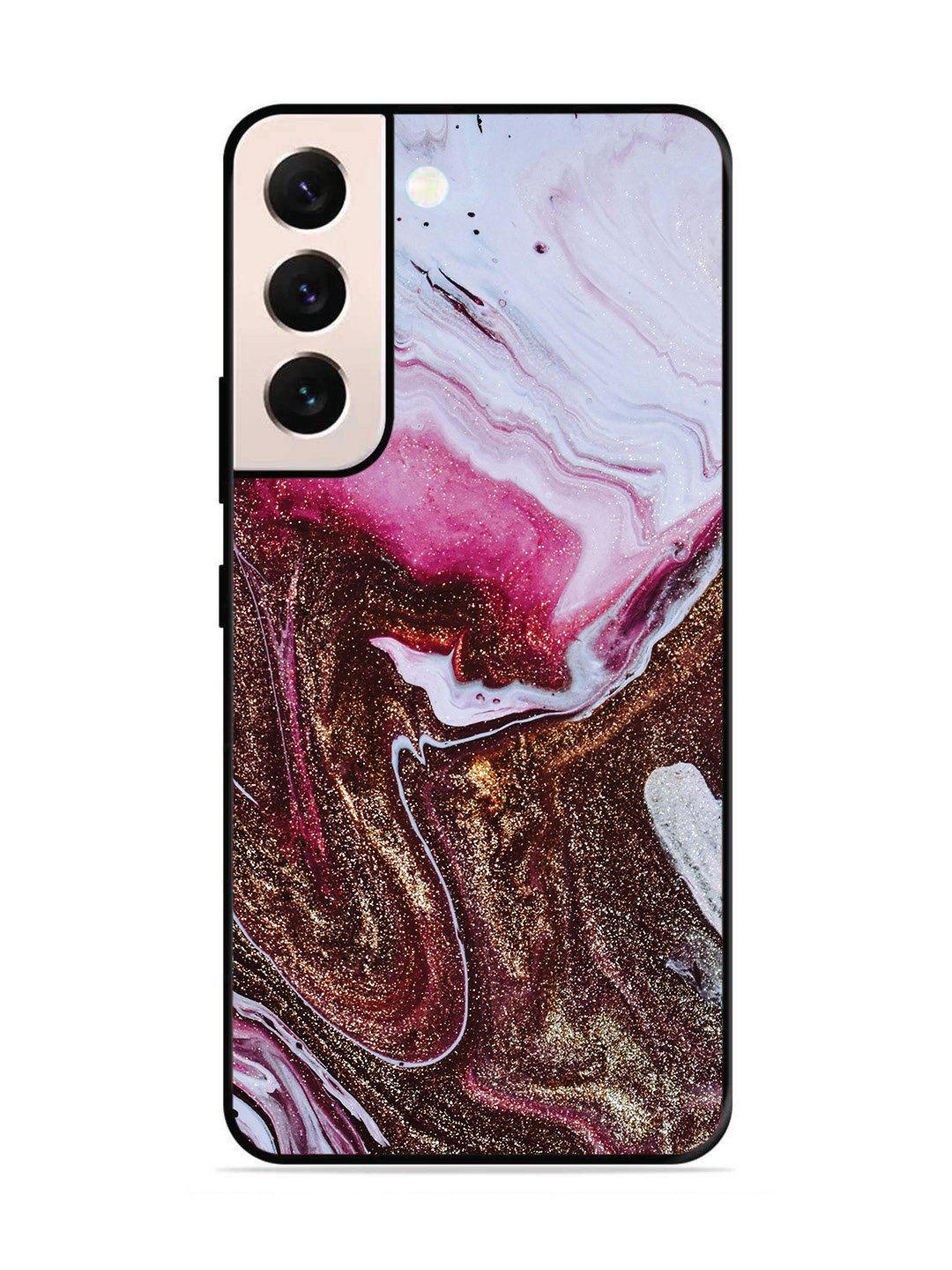 SAMSUNG GALAXY S21 FE 5G Elegant Rose & Gold Marble
