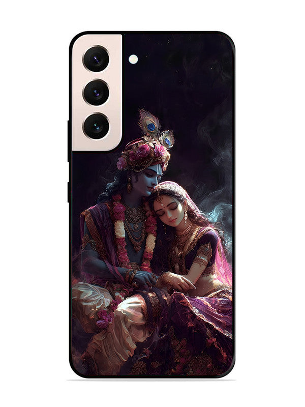 Samsung Galaxy S22 5G | 2D Metal | Radha Krishna Together | SM-S22-457
