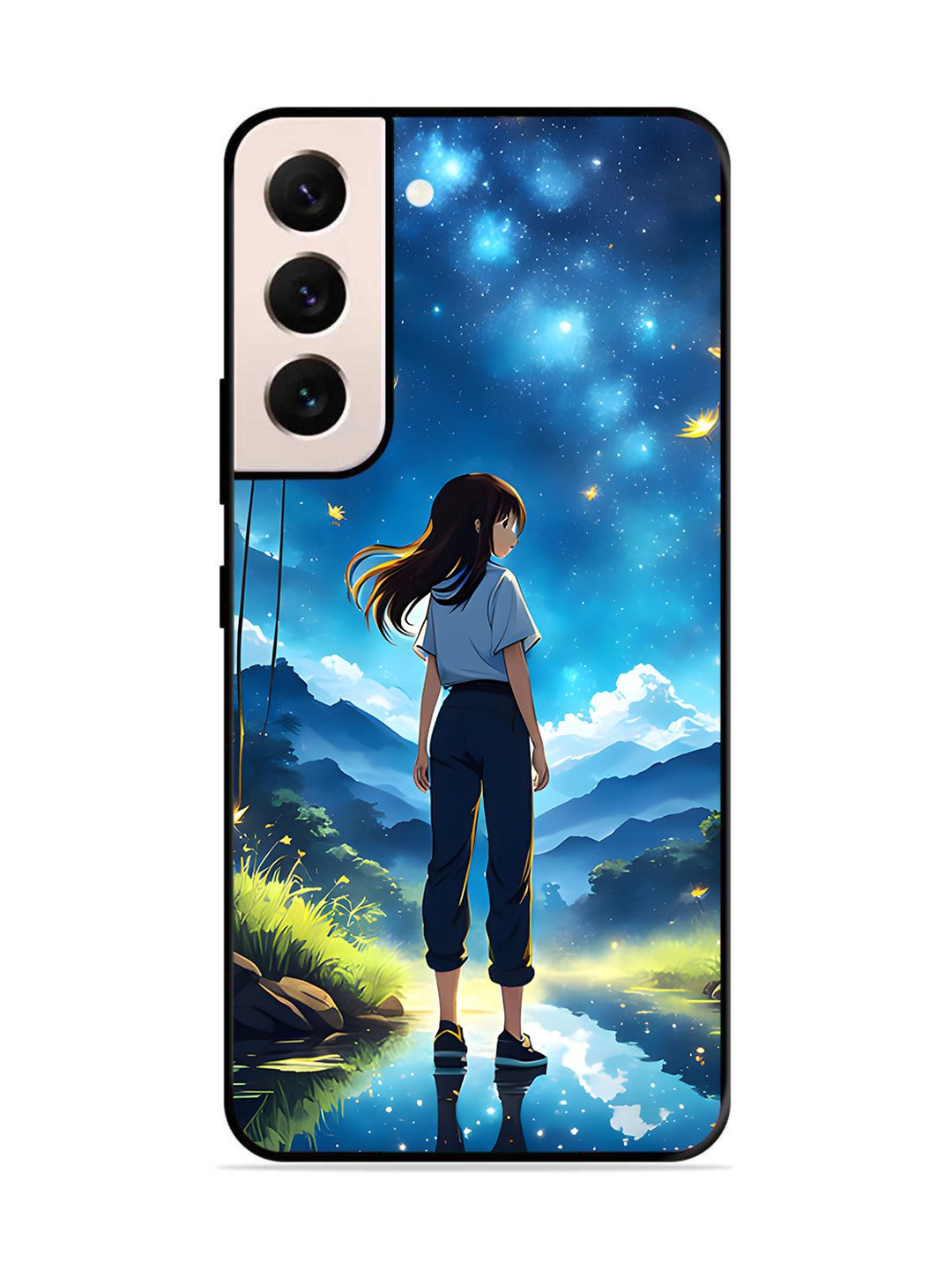 SAMSUNG GALAXY S22 5G Girl In Beautiful Forest