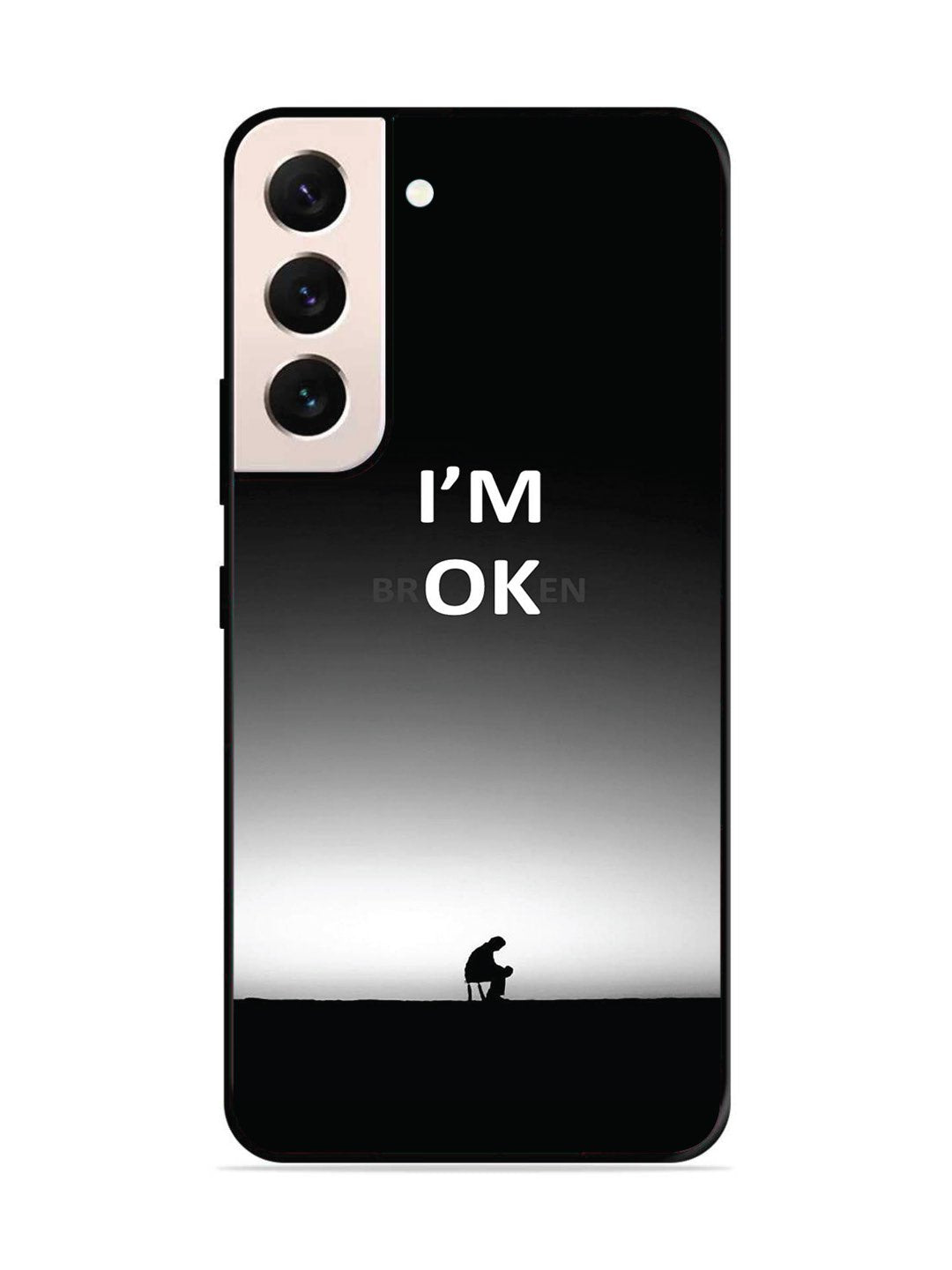 SAMSUNG GALAXY S22 5G I'm Broken A man on Chair Alone
