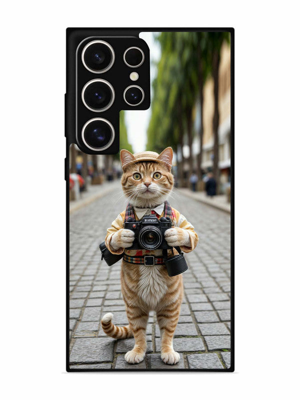 Samsung Galaxy S24 Ultra 5G Cat as Cameraman