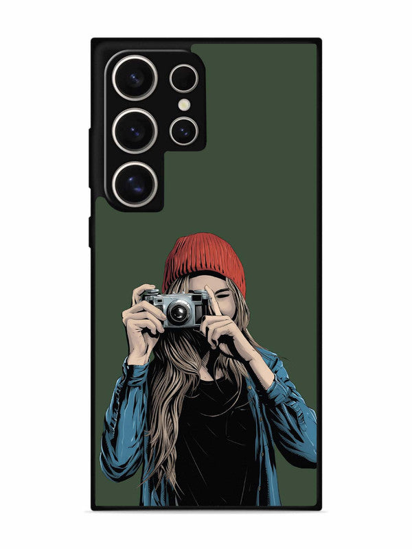 Samsung Galaxy S24 Ultra 5G Camera Girl