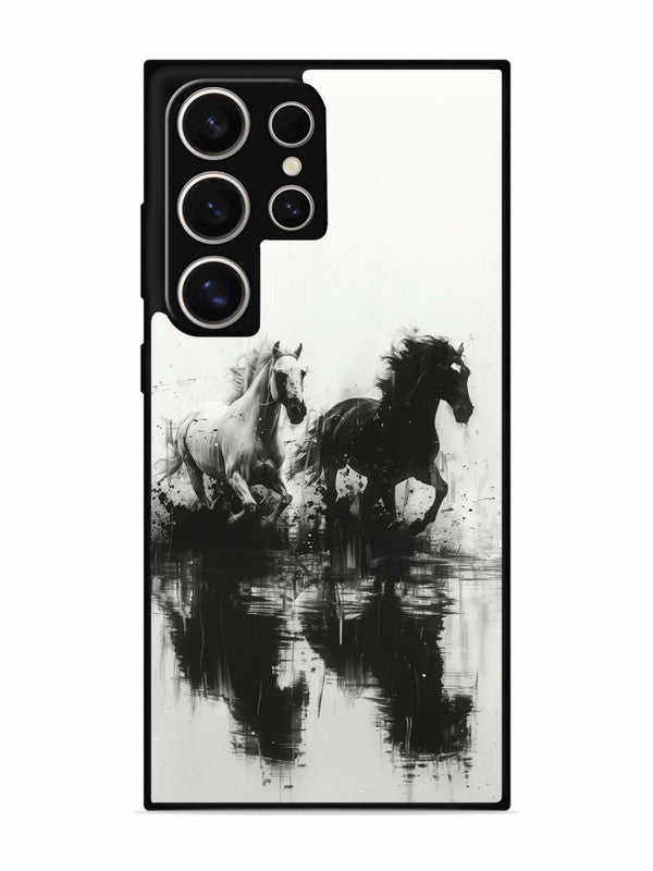 Samsung Galaxy S24 Ultra 5G Black & White Horse