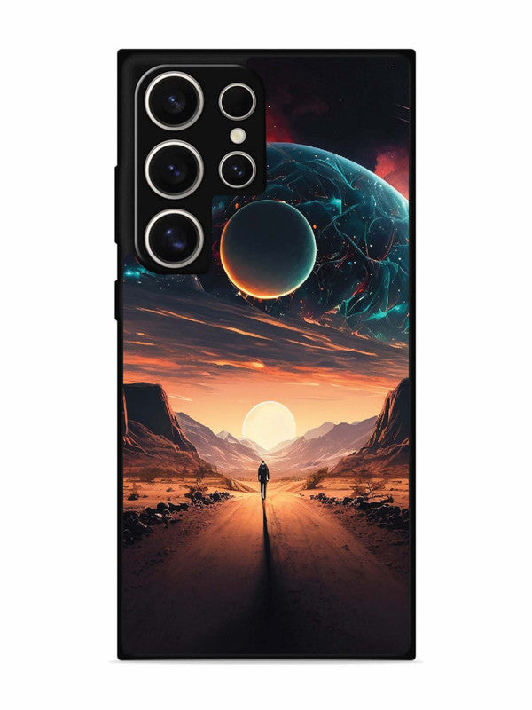Samsung Galaxy S24 Ultra 5G Sunset with space scene