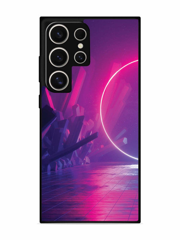 Samsung Galaxy S24 Ultra 5G abstract with Neon Light