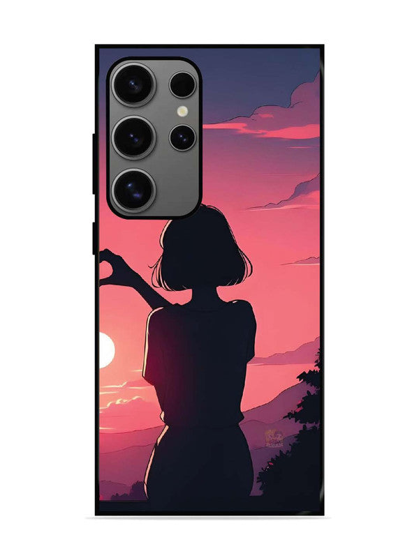 Samsung Galaxy S24 Ultra 5G Love Heart with Hand Girl