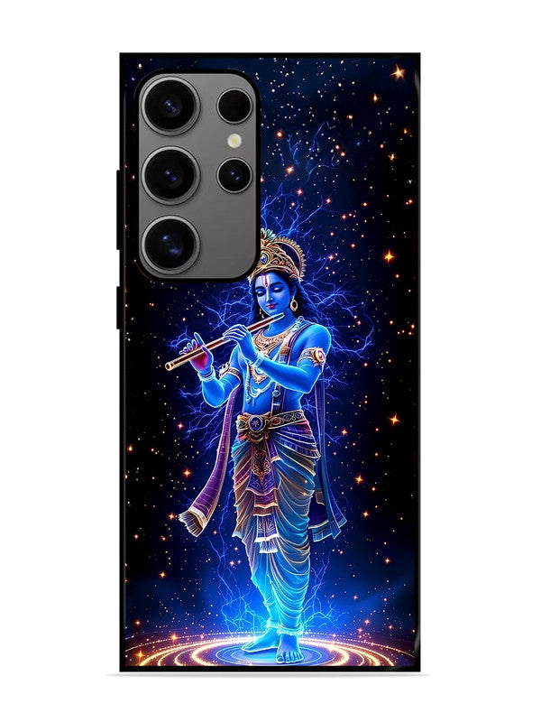 Samsung Galaxy S24 Ultra 5G | 2D Metal | Krishna with Flute | SM-S24U-455