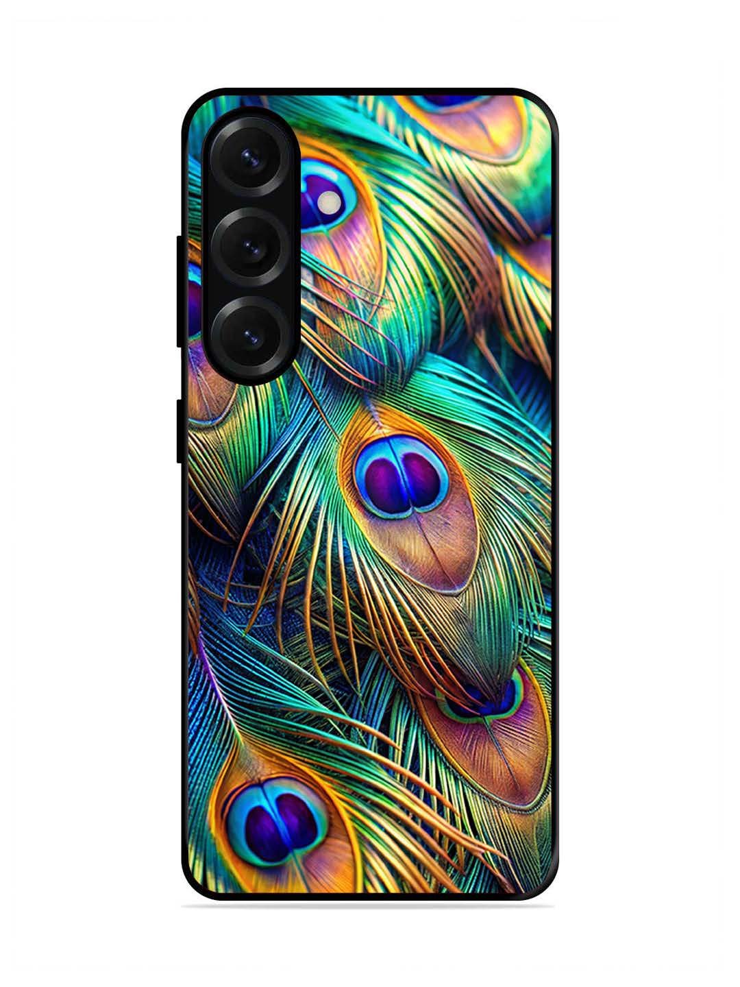 Samsung Galaxy S25 Plus peacock feather