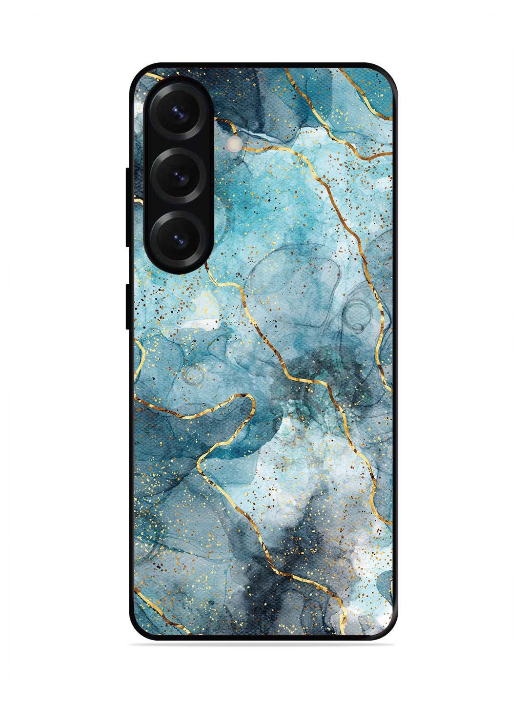 Samsung Galaxy S25 Plus Oceanic Golden Strip Marble