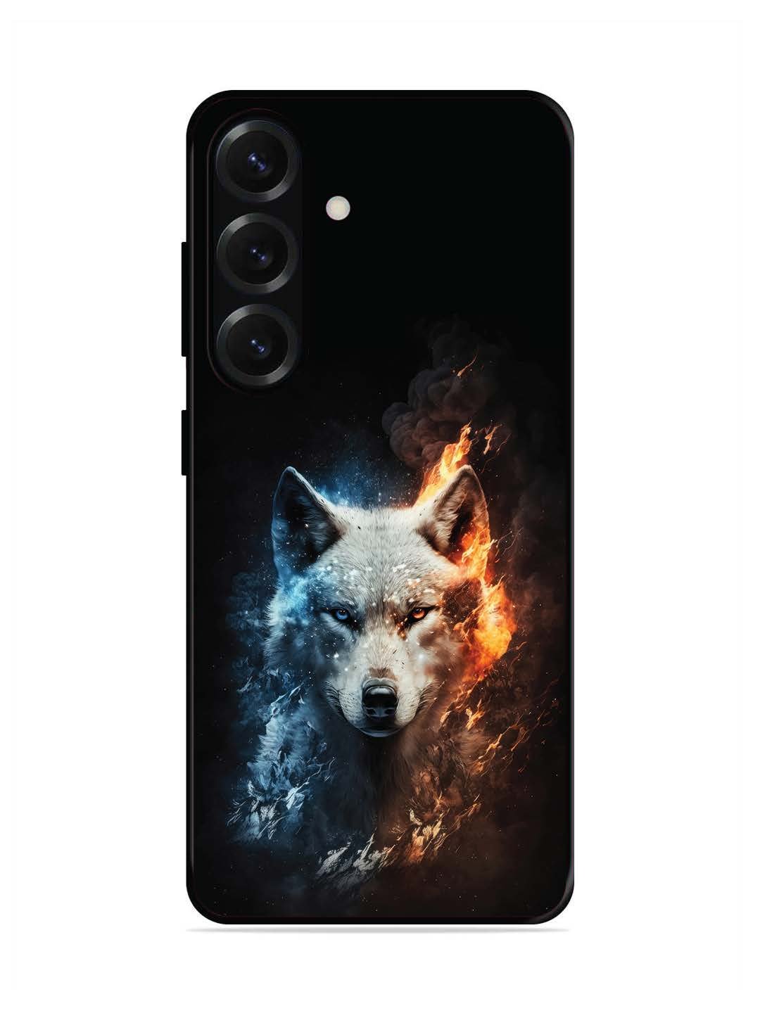 Samsung Galaxy S25 Plus Fire Wolf
