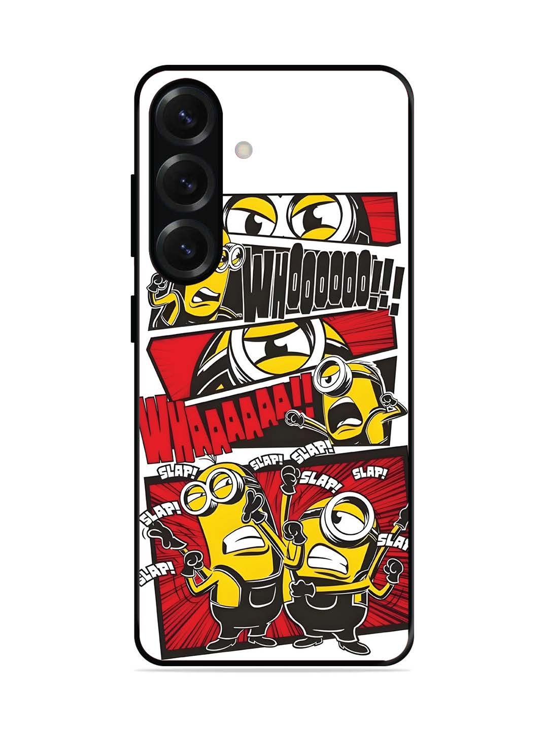 Samsung Galaxy S25 Plus Minions Comic Panel Action