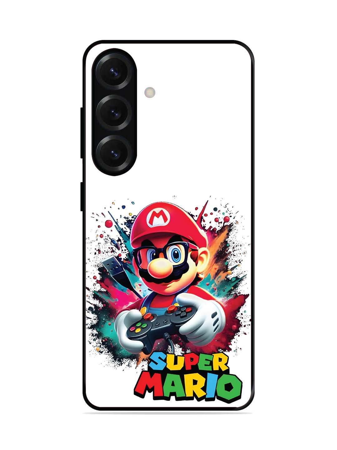 Samsung Galaxy S25 Plus Modern Mario Pro Gamer Splash