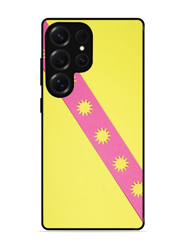 Samsung Galaxy S25 Ultra Pick Strip on Yellow Colour