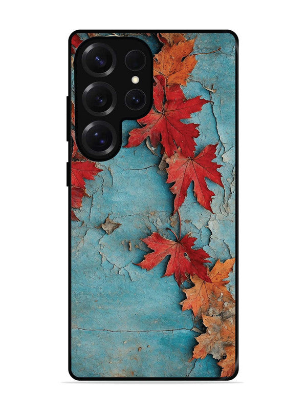 Samsung Galaxy S25 Ultra Autumn Leafs Marble