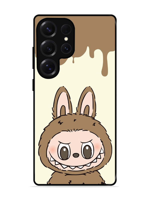 Samsung Galaxy S25 Ultra Labubu Closeup Chocolate