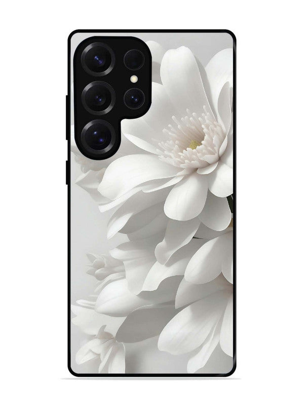 Samsung Galaxy S25 Ultra Soft Focus Purity white Flower