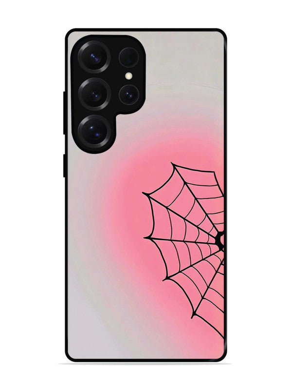 Samsung Galaxy S25 Ultra Spider Web Heart for Girl