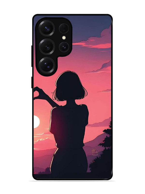 Samsung Galaxy S25 Ultra Love Heart with Hand Girl